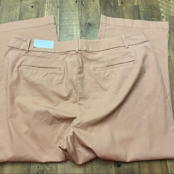Loft curvy high rise slim wide leg Pant size 18 - Picture 8 of 16